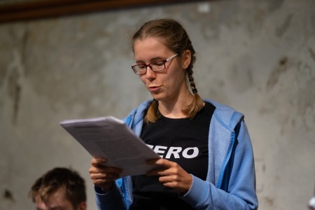 Divoká ředkev (divadlo o José Saramagovi)