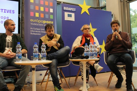 O nezávislosti kultury a kulturních médií v zemích V4 // Cseh tenger Budapesten