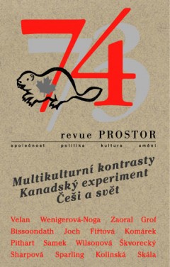 Obálka čísla Revue Prostor č. 73/74
