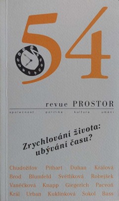 Obálka čísla Revue Prostor č. 54
