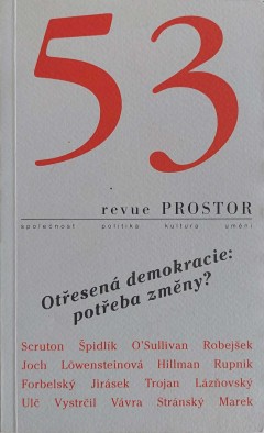 Obálka čísla Revue Prostor č. 53