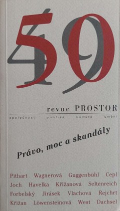 Obálka čísla Revue Prostor č. 49/50