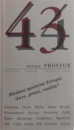 Obálka čísla Revue Prostor č. 43/44