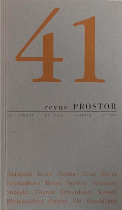 Obálka čísla Revue Prostor č. 41