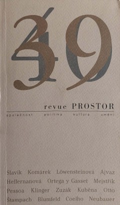 Obálka čísla Revue Prostor č. 39/40