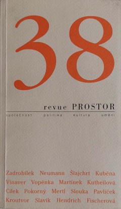 Obálka čísla Revue Prostor č. 38